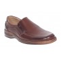 Pantofi casual barbati din piele naturala maro - Masuri pana la 47 GKR10M